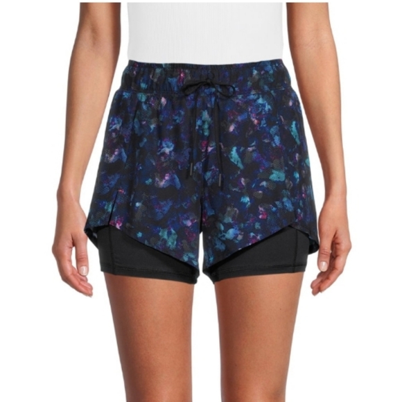 Avia Women's Running Shorts with Biker Liner - Picture 7 of 9